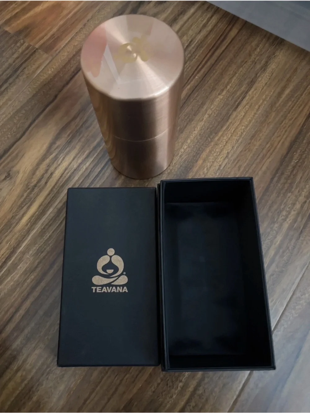 Teavana Copper Tea Canister with Branded Box